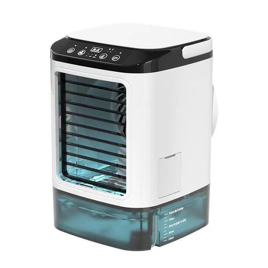 3-speed Portable Mini Air Cooler (900ML Tank) - Fan & Humidifier. For bedroom/office.