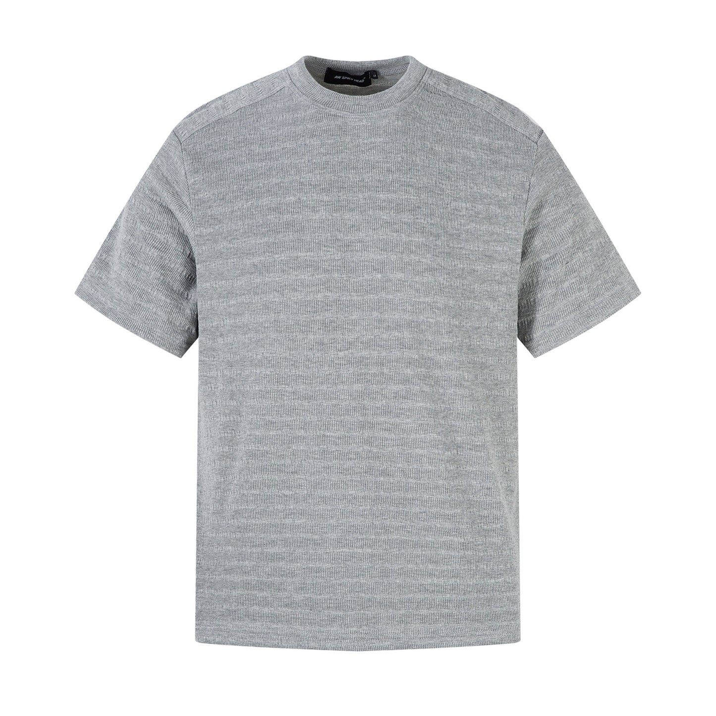Small collar short sleeved T-shirt for men