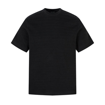 Small collar short sleeved T-shirt for men