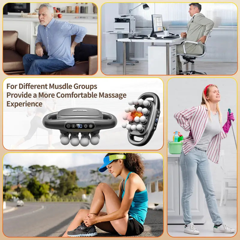 🔥16-Head Deep Tissue Power Massager🔥