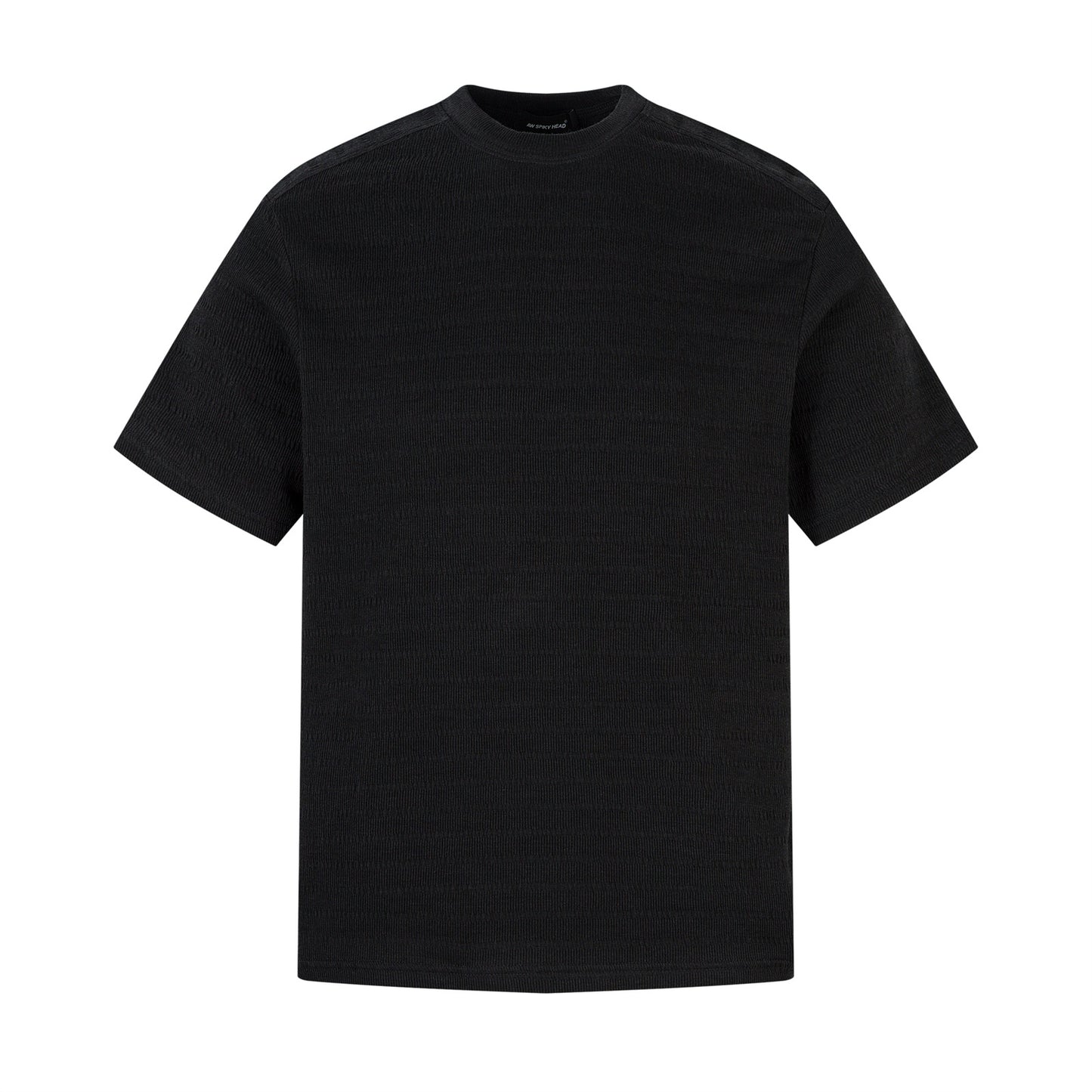 Small collar short sleeved T-shirt for men