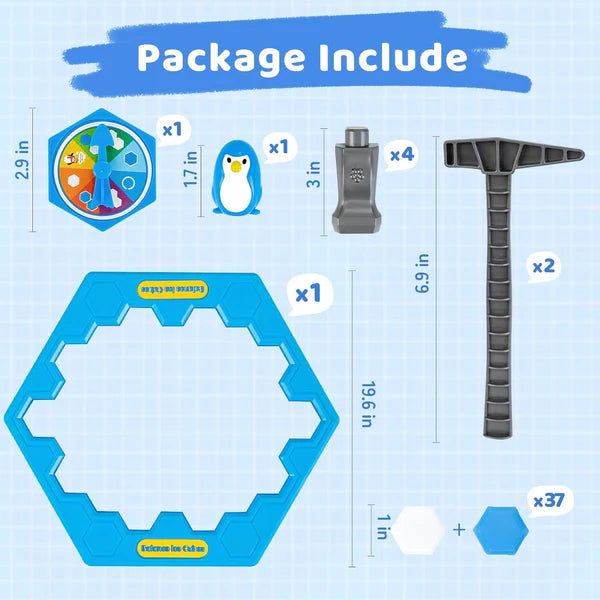 Fun Family Mystery-Ice Breaking Game with Penguin