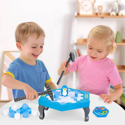 Fun Family Mystery-Ice Breaking Game with Penguin