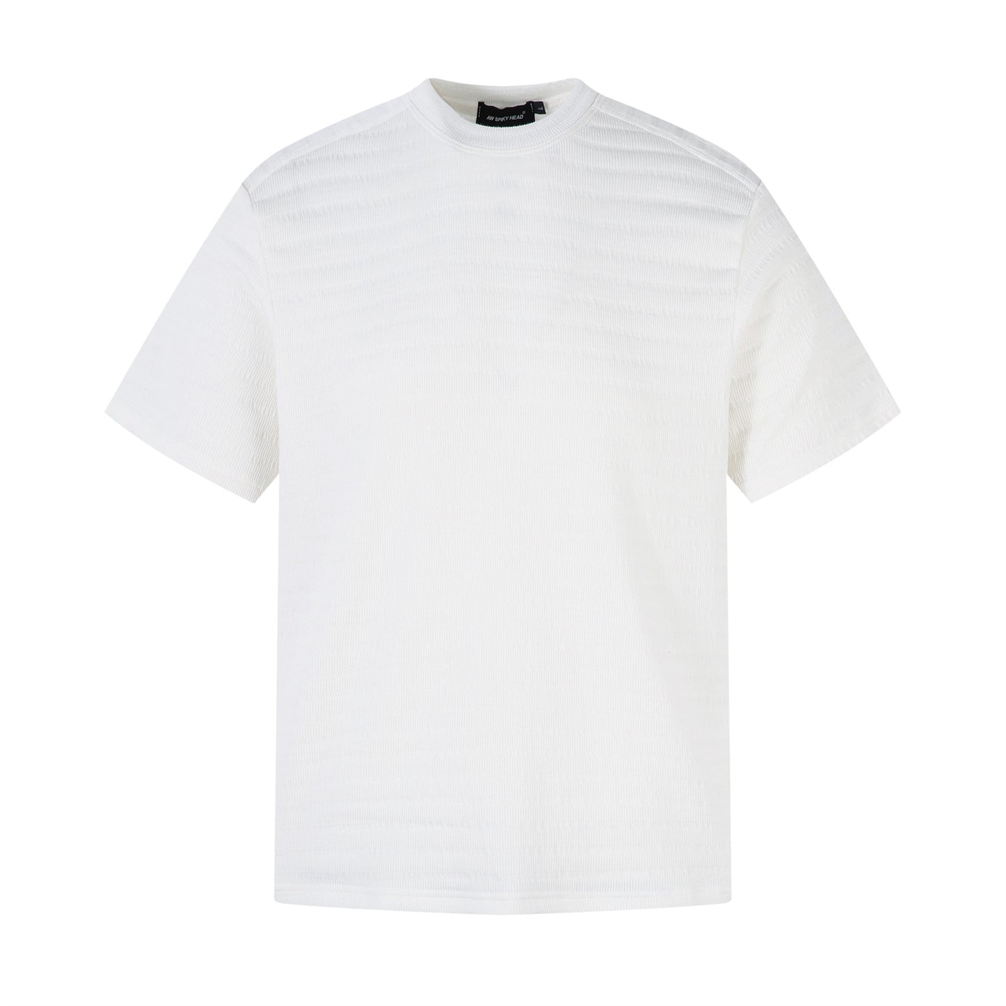 Small collar short sleeved T-shirt for men