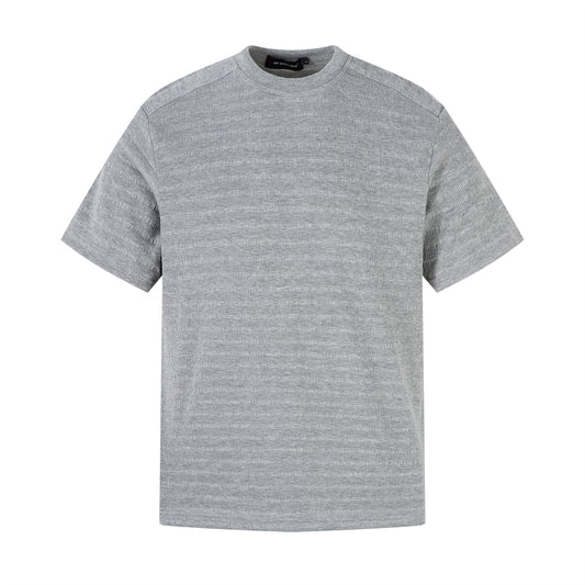 Small collar short sleeved T-shirt for men