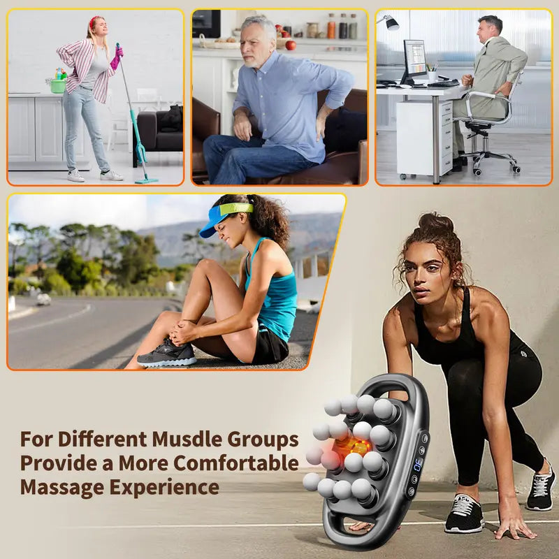 🔥16-Head Deep Tissue Power Massager🔥